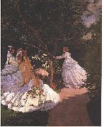 Claude Monet 1Frauen im Garten oil painting reproduction
